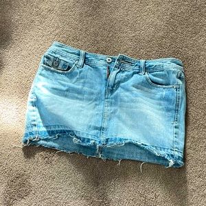 Denim miniskirt